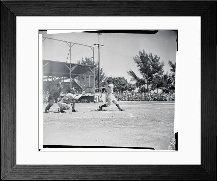 Framed Print : Side View of Phil Rizzuto Striking Out Framed Print : Side View of Phil Rizzuto Striking Out