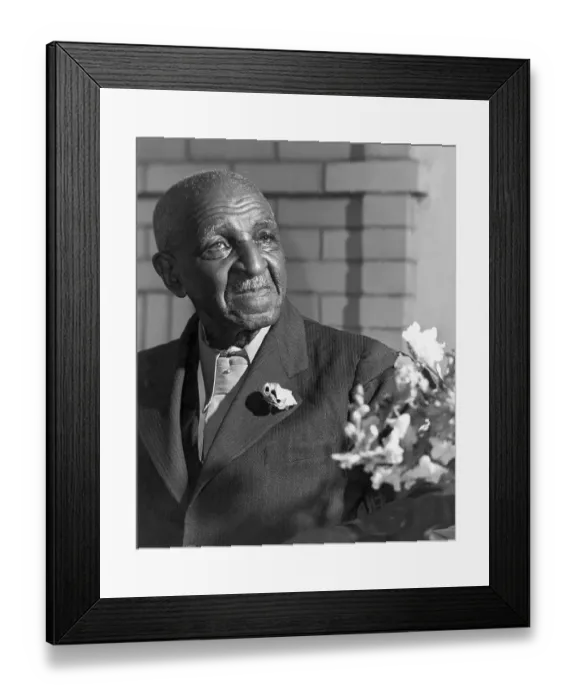 Framed Print : Botanist George Washington Carver Framed Print : Botanist George Washington Carver