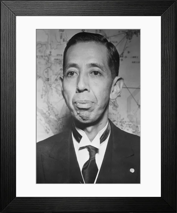 Framed Print : Japanese Minister Nobusuke Kishi Framed Print : Japanese Minister Nobusuke Kishi