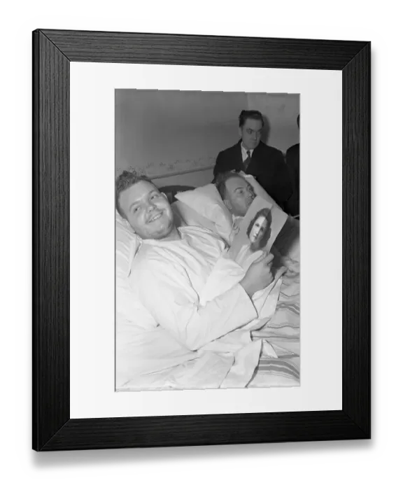 Framed Print : They Survived U-Boat Attack