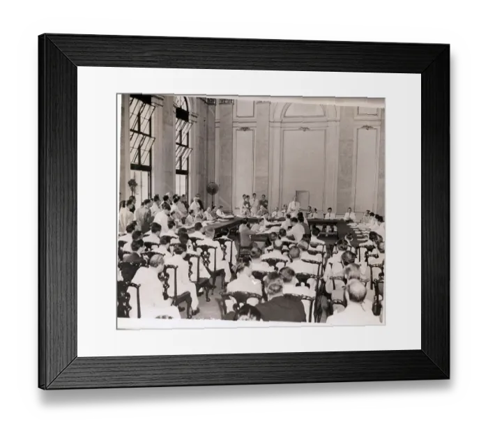 Framed Print : Conference of American Foreign Ministers