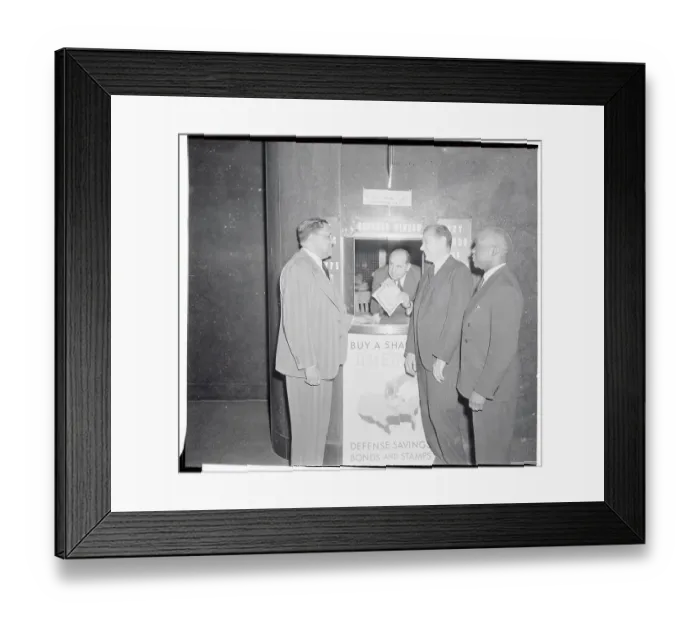 Framed Print : Dr Channing Tobias Buying Bonds Framed Print : Dr Channing Tobias Buying Bonds