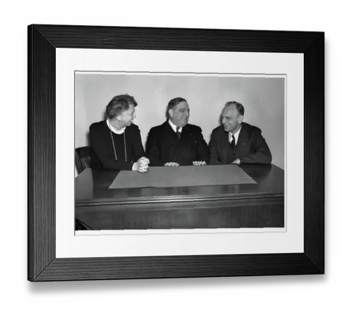 Framed Print : Directors of the Office of Civilian Defence Framed Print : Directors of the Office of Civilian Defence
