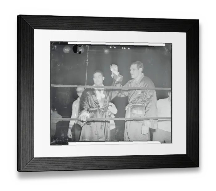 Framed Print : Buddy Baer and Joe Louis Framed Print : Buddy Baer and Joe Louis