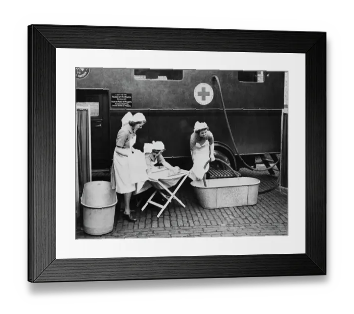 Framed Print : Baby Mobile Bath Service Framed Print : Baby Mobile Bath Service