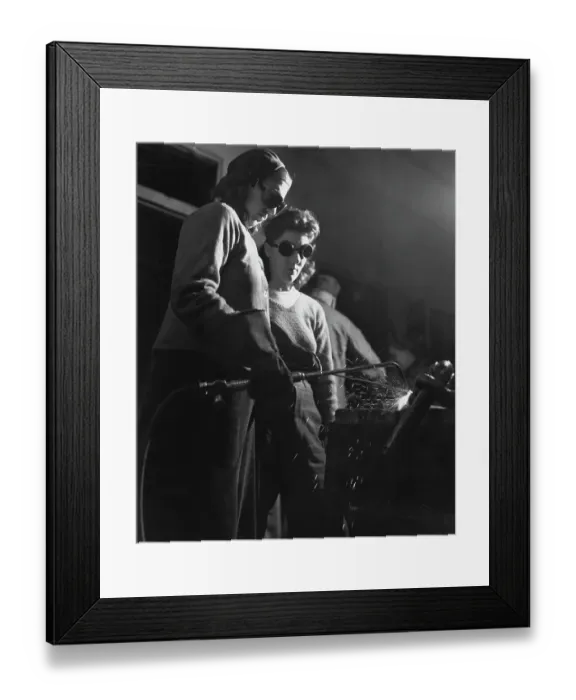 Framed Print : Women Welders Framed Print : Women Welders