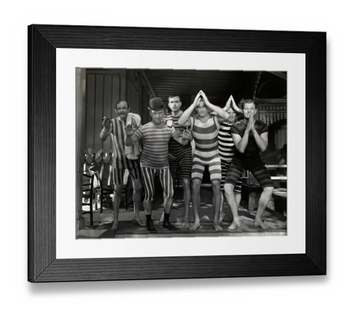 Framed Print : Errol Flynn and Costars in Gentlemen Jim Framed Print : Errol Flynn and Costars in Gentlemen Jim
