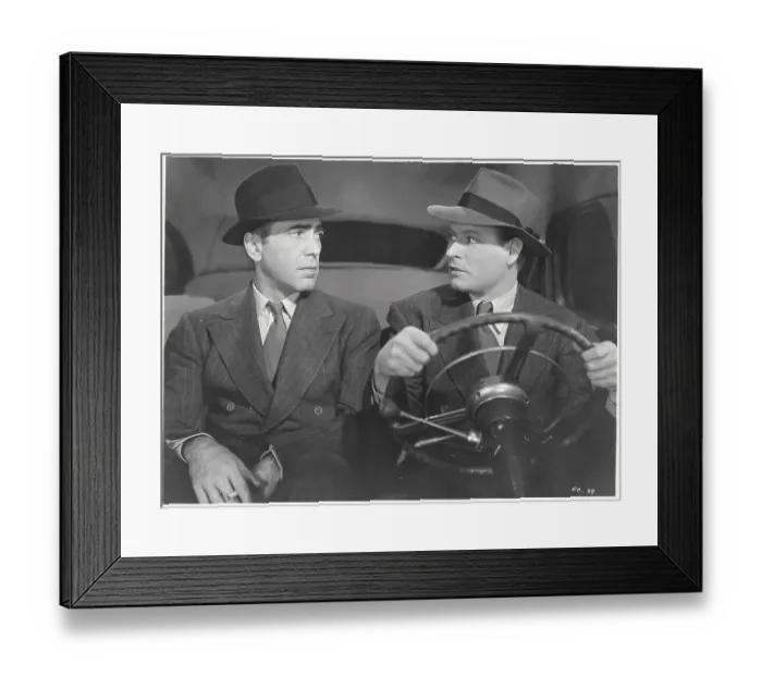 Framed Print : Humphrey Bogart in The Big Shot