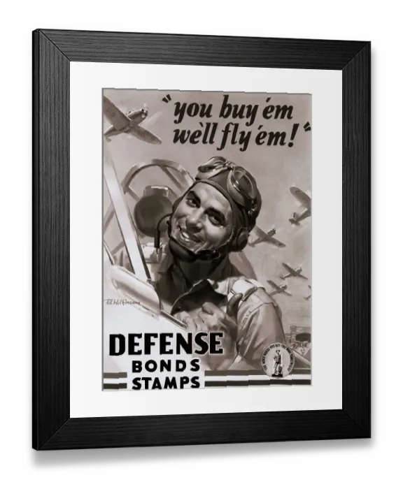 Framed Print : You Buy Em We'll Fly Em Poster by J. Walter Wilkinson and Walter G. Wilkinson Framed Print : You Buy Em We'll Fly Em Poster by J. Walter Wilkinson and Walter G. Wilkinson