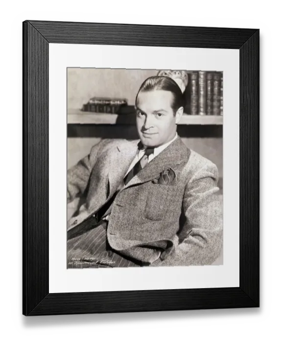 Framed Print : Comedian and Radio Star Bob Hope Framed Print : Comedian and Radio Star Bob Hope