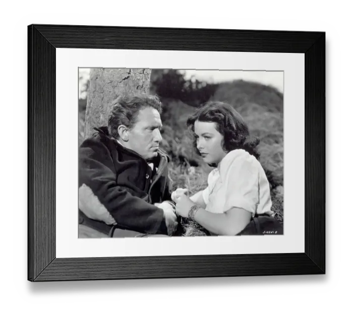 Framed Print : Spencer Tracy and Hedy Lamarr in Tortilla Flat Framed Print : Spencer Tracy and Hedy Lamarr in Tortilla Flat