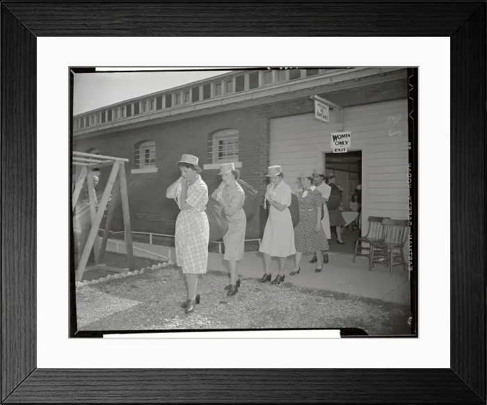 Framed Print : New Military Women Getting Inoculated Framed Print : New Military Women Getting Inoculated