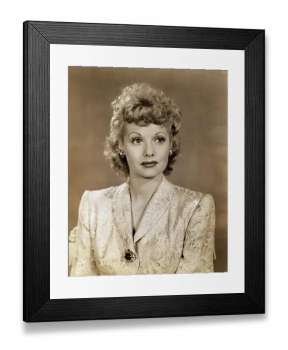 Framed Print : Comedian Lucille Ball Framed Print : Comedian Lucille Ball