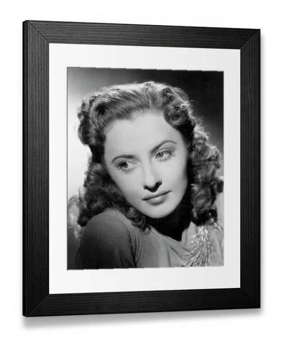 Framed Print : Actress Barbara Stanwyck Framed Print : Actress Barbara Stanwyck