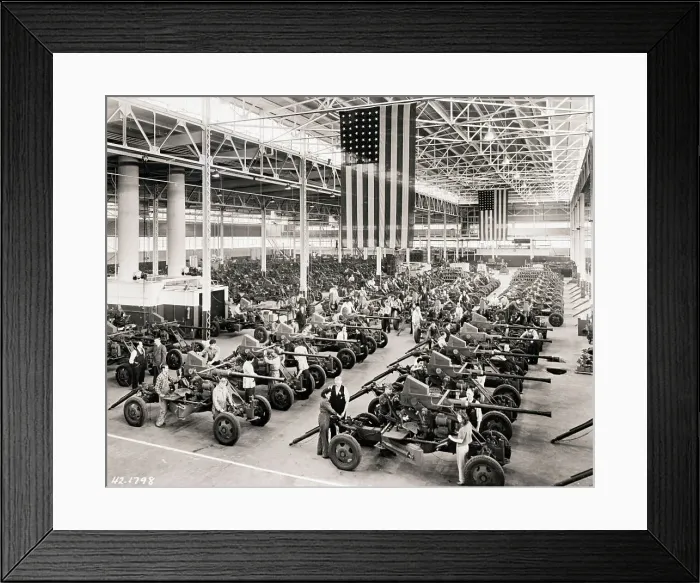 Framed Print : Firestone Weapons Assembly Plant Framed Print : Firestone Weapons Assembly Plant