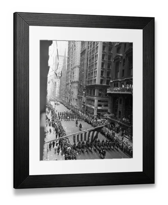 Framed Print : Ticker-Tape Parade Up Broadway Framed Print : Ticker-Tape Parade Up Broadway