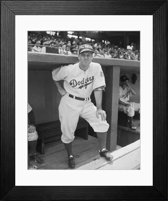 Framed Print : Brooklyn Dodgers Manager Leo Durocher Framed Print : Brooklyn Dodgers Manager Leo Durocher