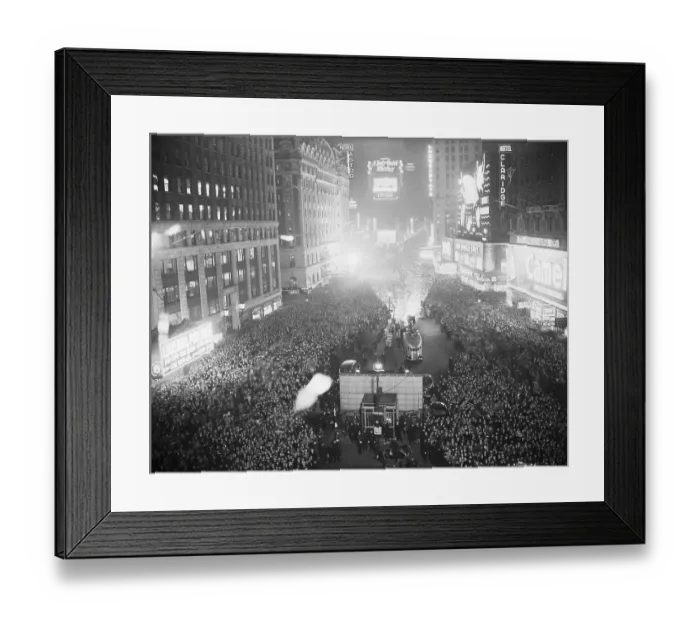 Framed Print : Times Square on New Years Framed Print : Times Square on New Years