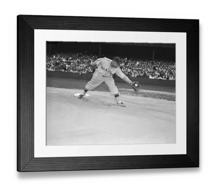 Framed Print : Philadelphia Stars First Baseman Jim West Framed Print : Philadelphia Stars First Baseman Jim West