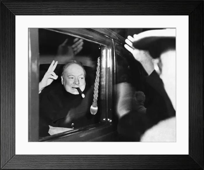Framed Print : Winston Churchill Framed Print : Winston Churchill