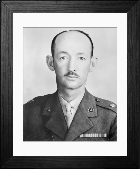 Framed Print : Portrait of James Patrick Sinnott Devereux