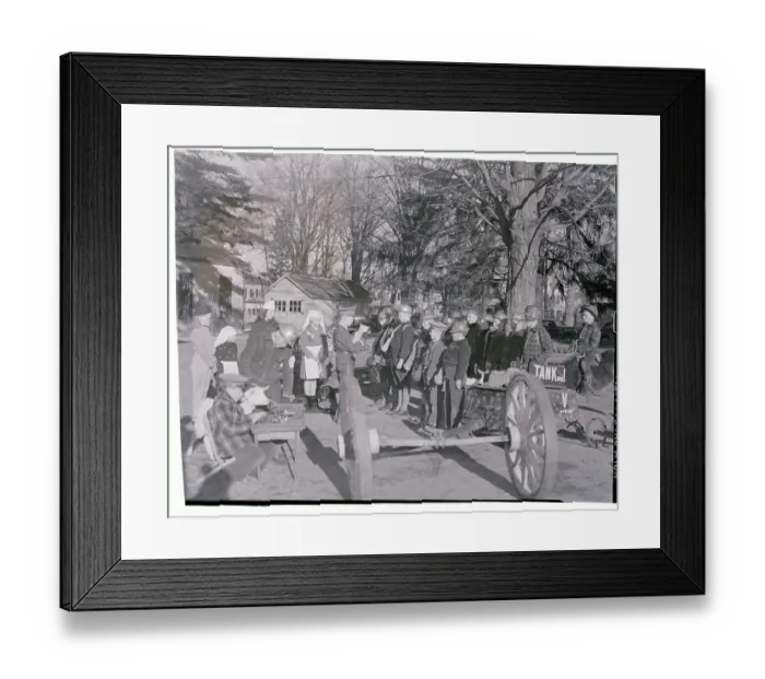 Framed Print : Children Take up Arms after Pearl Harbor Framed Print : Children Take up Arms after Pearl Harbor