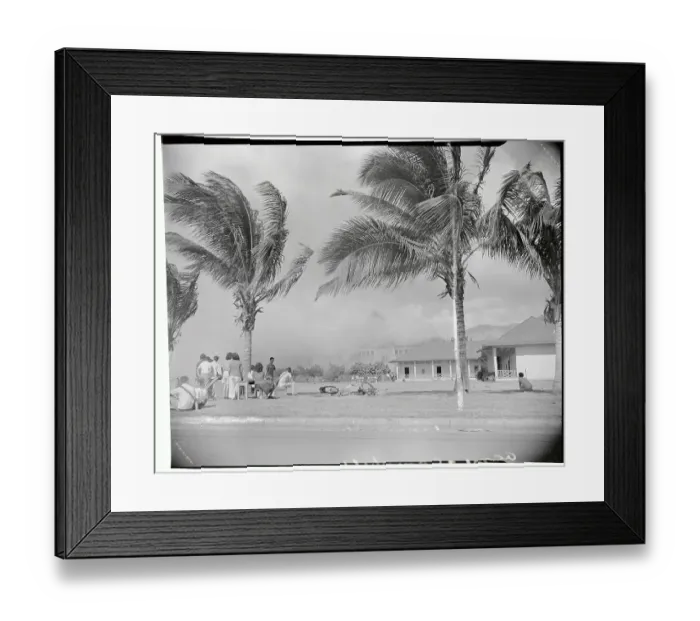 Framed Print : School Building on Fire Framed Print : School Building on Fire