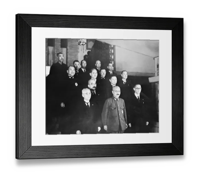 Framed Print : Premier Tojo's Cabinet Framed Print : Premier Tojo's Cabinet