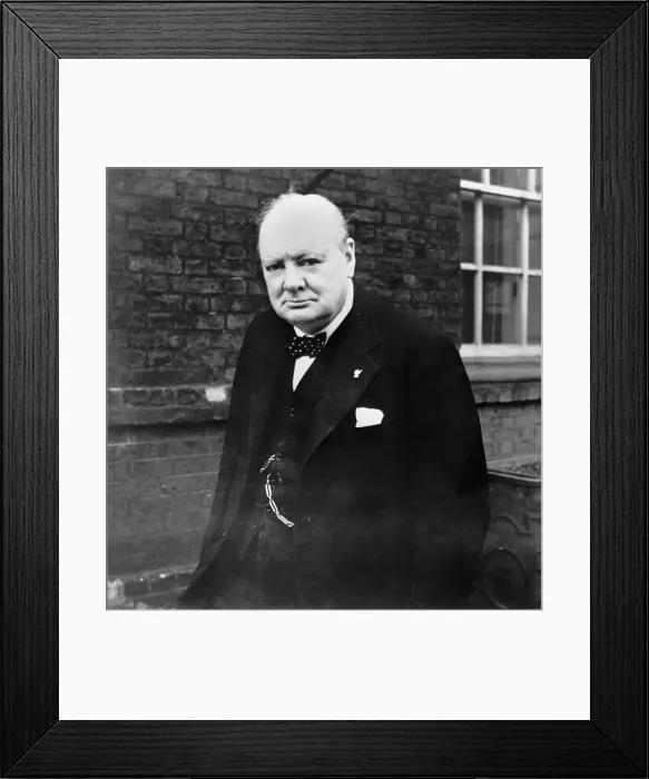 Framed Print : Prime Minister Winston Churchill Framed Print : Prime Minister Winston Churchill