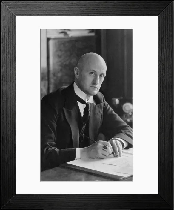 Framed Print : Philip Etter Writing at Desk Framed Print : Philip Etter Writing at Desk