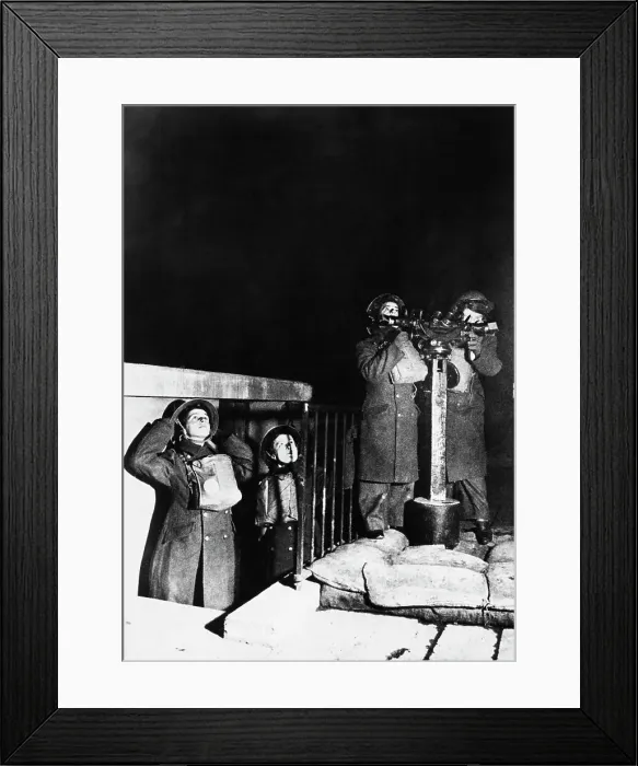 Framed Print : Members of the ATS Standing Watch Framed Print : Members of the ATS Standing Watch