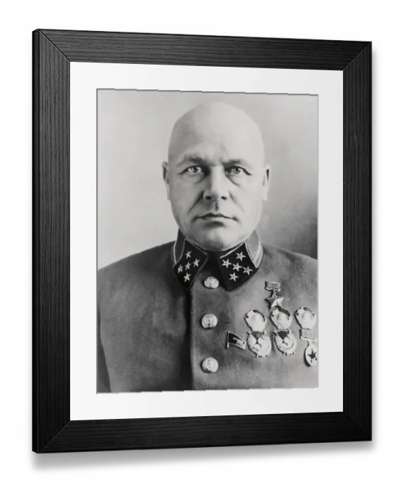 Framed Print : Portrait of General D. Pavlov in Military Uniform Framed Print : Portrait of General D. Pavlov in Military Uniform