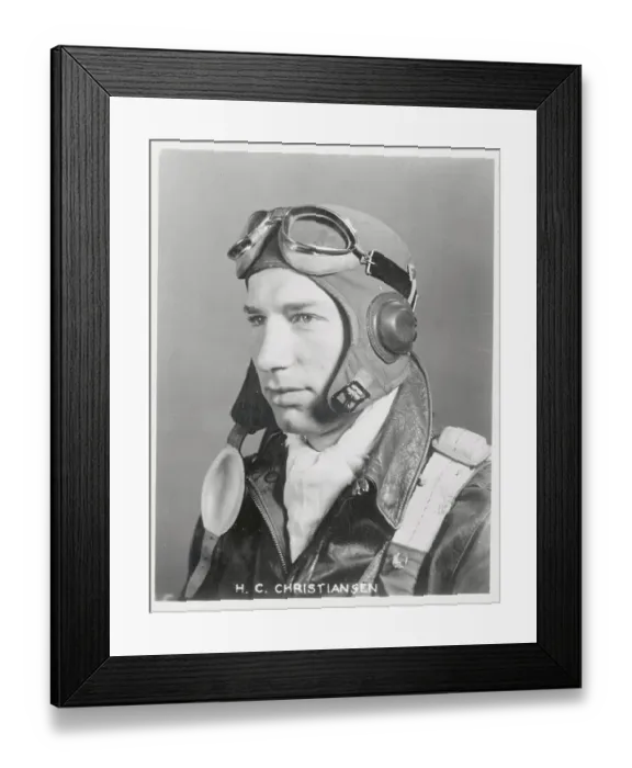 Framed Print : Portrait of Hans Christiansen Framed Print : Portrait of Hans Christiansen