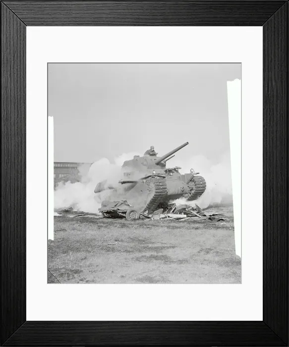 Framed Print : 60 Ton Tank Framed Print : 60 Ton Tank