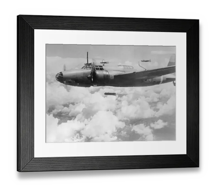 Framed Print : Japan Military Plane in Flight Framed Print : Japan Military Plane in Flight