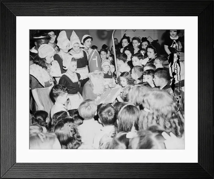 Framed Print : Dutch St Nicholas Day Celebration Framed Print : Dutch St Nicholas Day Celebration