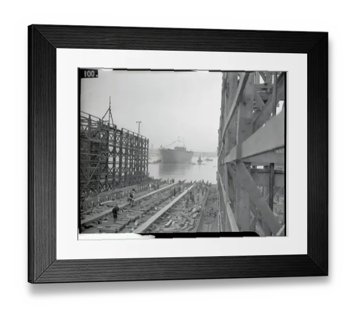 Framed Print : View of SS John Paul Jones Framed Print : View of SS John Paul Jones