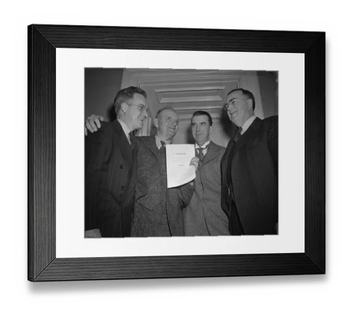 Framed Print : Representatives Holding up the Smith Bill Framed Print : Representatives Holding up the Smith Bill