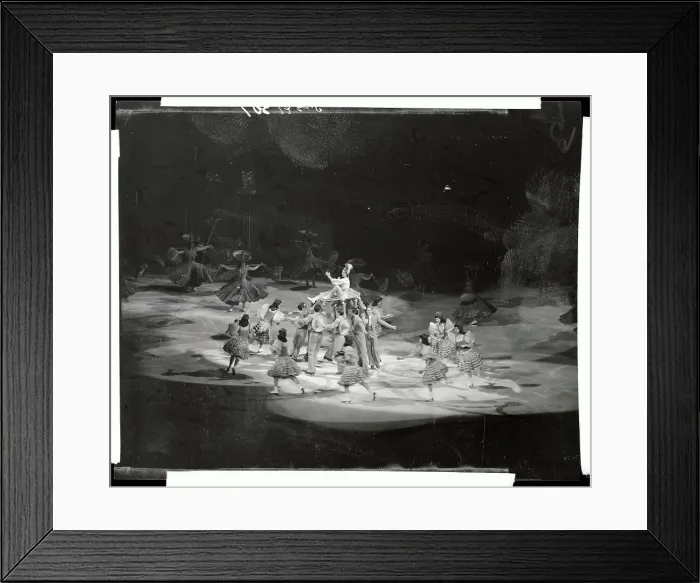 Framed Print : Scene From The Ice Follies Framed Print : Scene From The Ice Follies