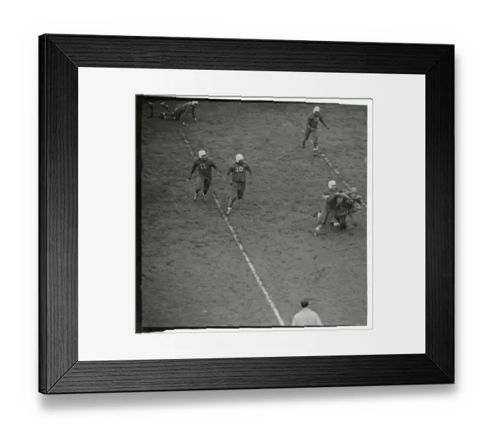 Framed Print : Football Players on Field Framed Print : Football Players on Field