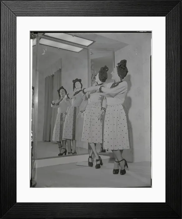 Framed Print : Carmen Miranda Dancing Framed Print : Carmen Miranda Dancing