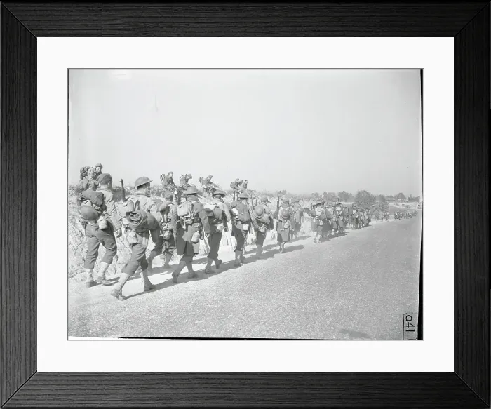 Framed Print : US Infantry Practicing Maneuvers Framed Print : US Infantry Practicing Maneuvers