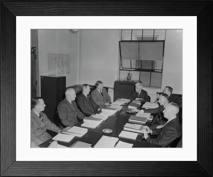 Framed Print : War Generals Attending Joint Board Meeting Framed Print : War Generals Attending Joint Board Meeting