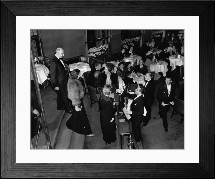 Framed Print : Rainbow Room, 1941 Framed Print : Rainbow Room, 1941
