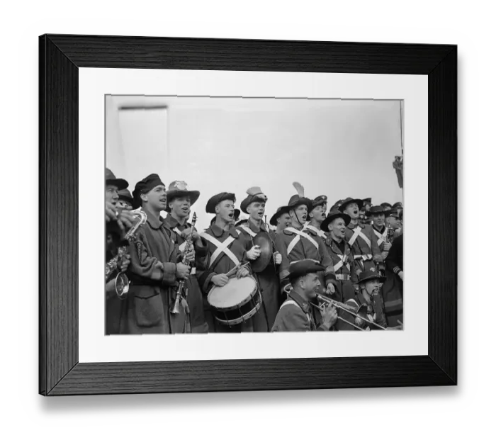Framed Print : West Point Cadets Enjoying Their Thanksgiving Day Festivities Framed Print : West Point Cadets Enjoying Their Thanksgiving Day Festivities