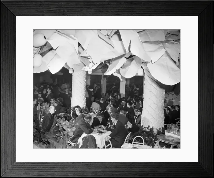 Framed Print : Interior View of Copacabana Night Club Framed Print : Interior View of Copacabana Night Club