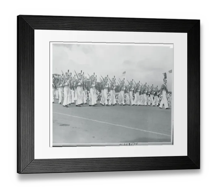 Framed Print : Cadet Soldier Formation Marching in Parade Framed Print : Cadet Soldier Formation Marching in Parade