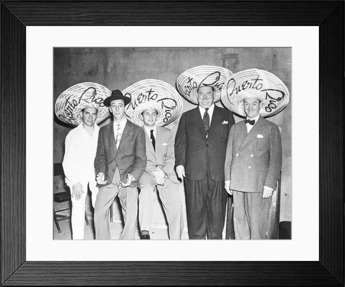 Framed Print : Celebrities Participating In Show Framed Print : Celebrities Participating In Show