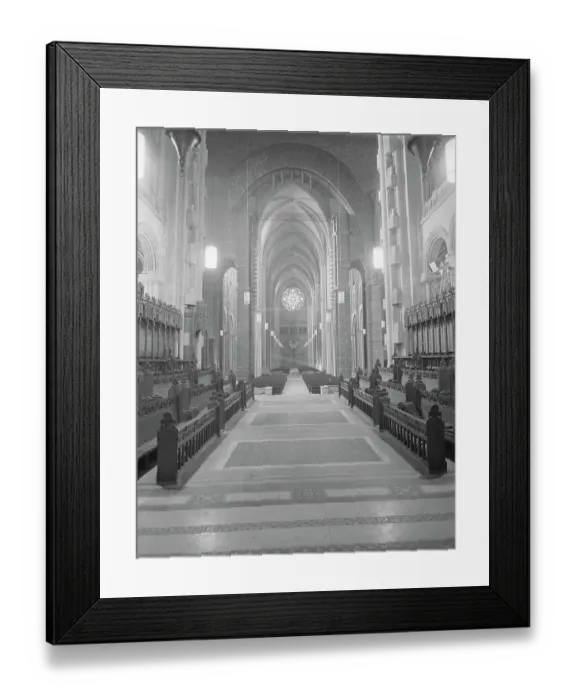 Framed Print : Interior View of St. John The Divine Cathedral Framed Print : Interior View of St. John The Divine Cathedral
