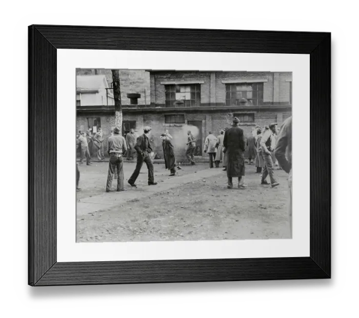 Framed Print : View of Coal Mine Strikers in West Virginia Framed Print : View of Coal Mine Strikers in West Virginia